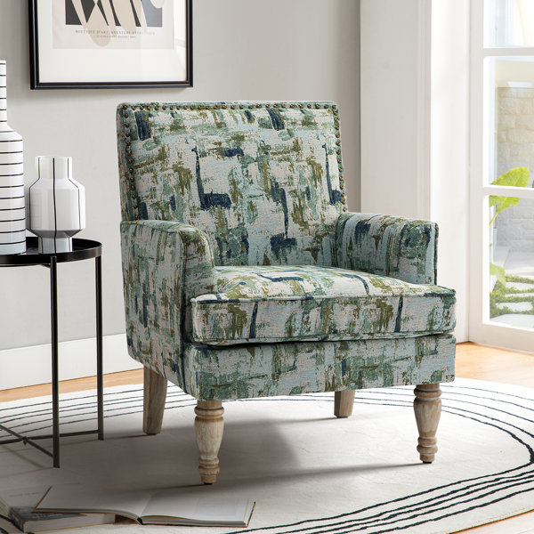 Seafoam discount green armchair